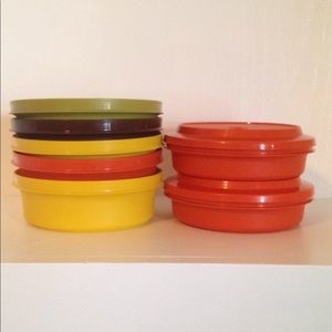 Vintage Tupperware Stacking Bowls